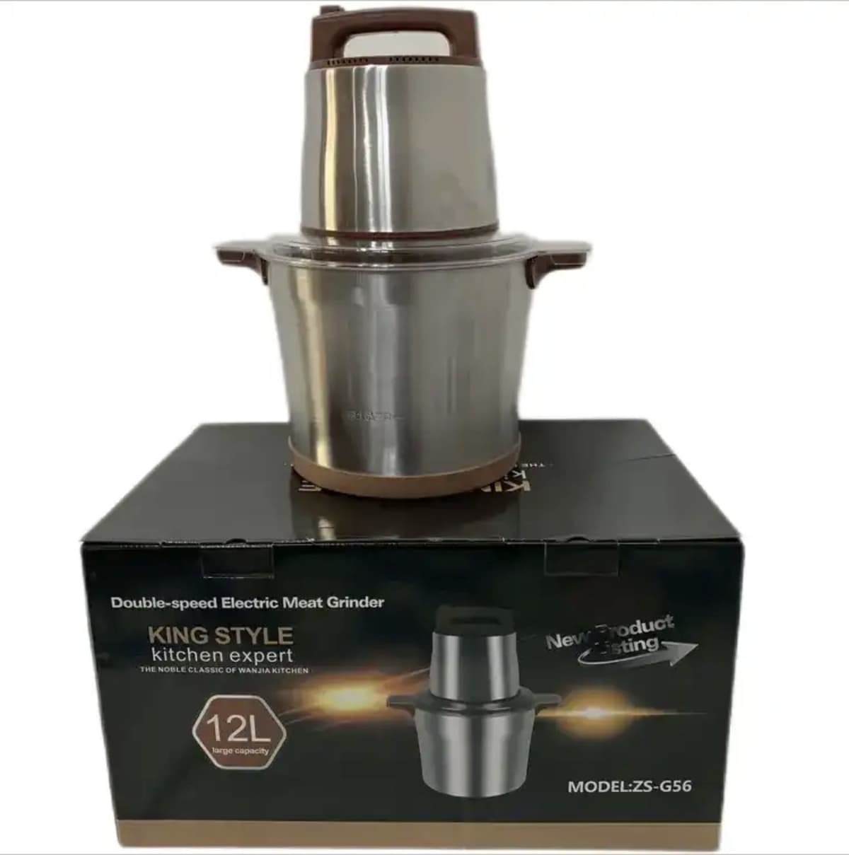 12L Fufu Machine Meat Blender Yam Pounder