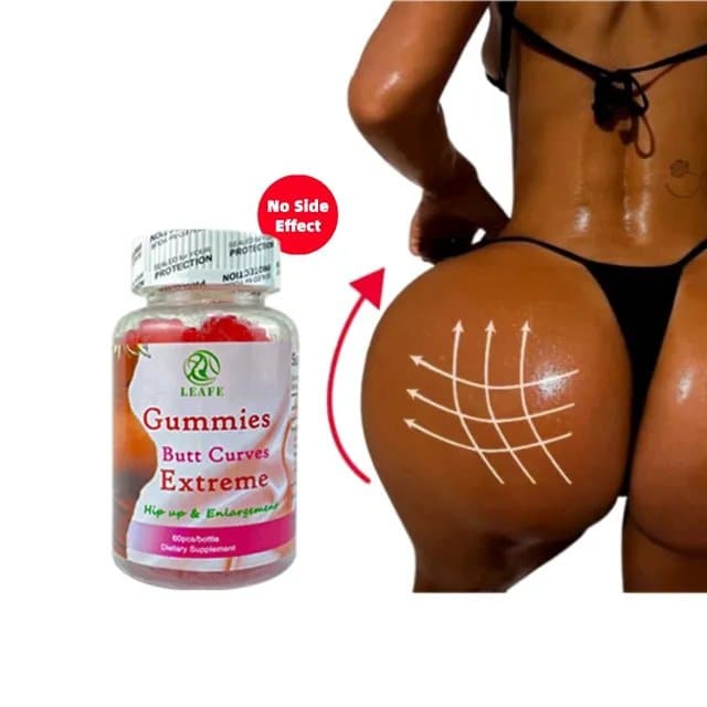 Butt Ass and Hips Enlargement Gummies Big Butt Enhancement Pills