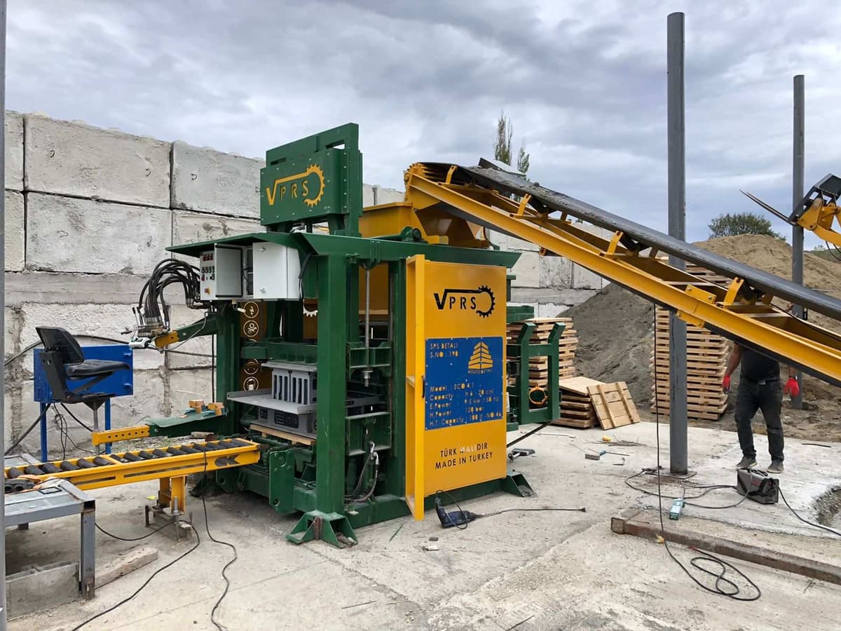 Concrete Block Machine Vess Eco 4.12