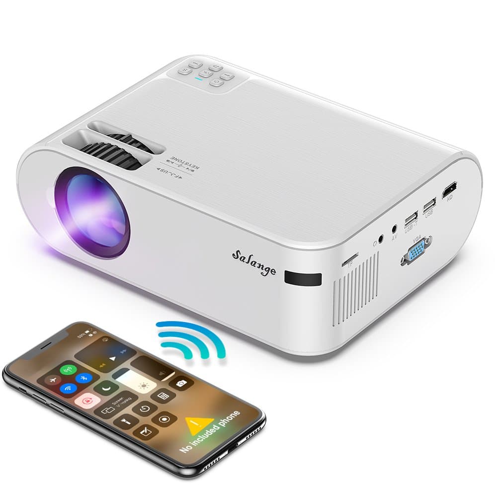 Portable Projector 4000 Lumens mobile Mini Projector Wifi Smartphone 3D LCD LED Video Home Projector Movie Projector