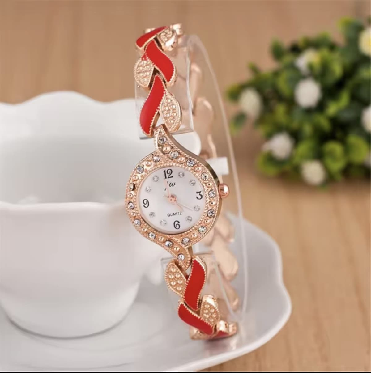 Wrist watch for Ladies Women Luxury Stainless Steel Bracelet watches Quartz Dress Watches