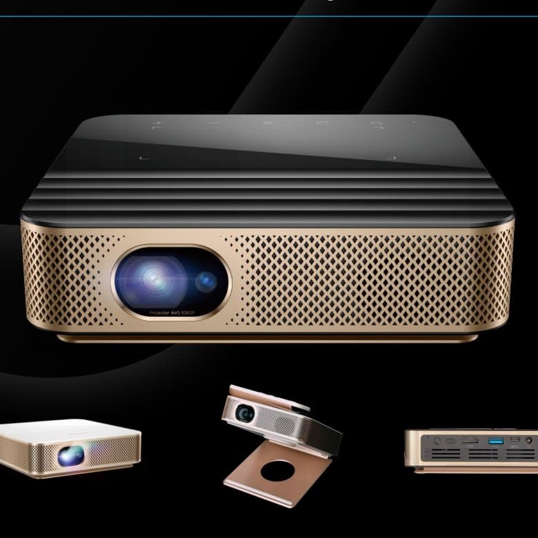 Android DLP Rechargeable Mini Projector P8I Smart Home Theater With Rechargeable Battery HD IN Portable Projector