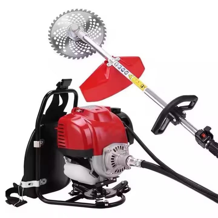 Weeder Cultivator 4 Stroke Lawn Mower Multifunction Farm Machine - Gasoline with Backpack