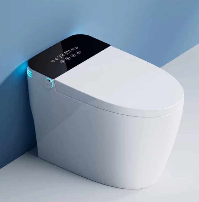 Toilet High end floor mounted automatic flush electric toilet bathroom
