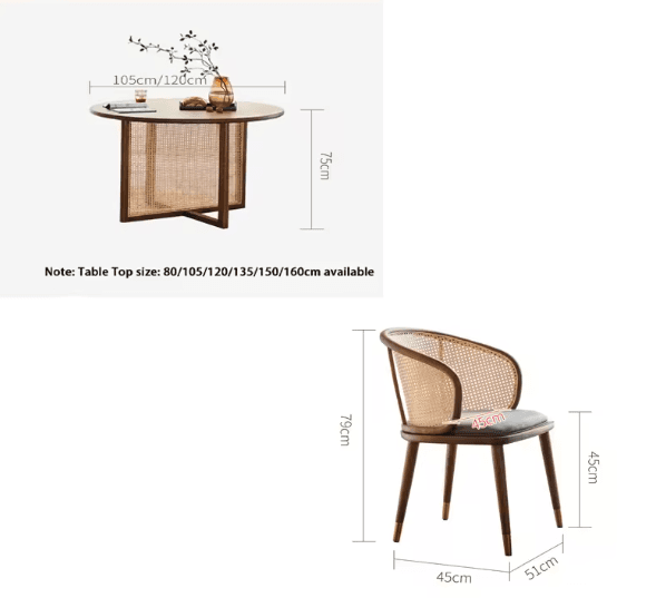 Dining table set