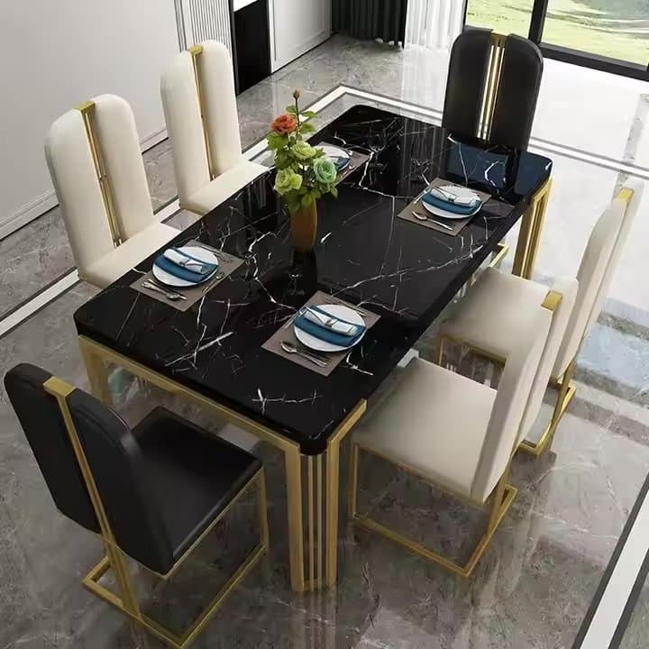 Dining table-Italian-Style Luxury Dining Table