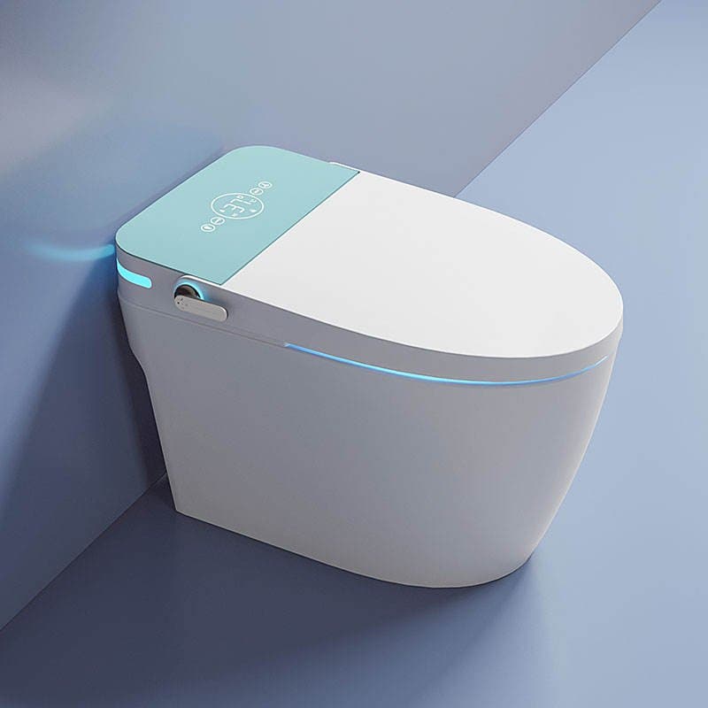 Smart Toilet: Automatic Remote Control Flush Intelligent Rimless Toilet