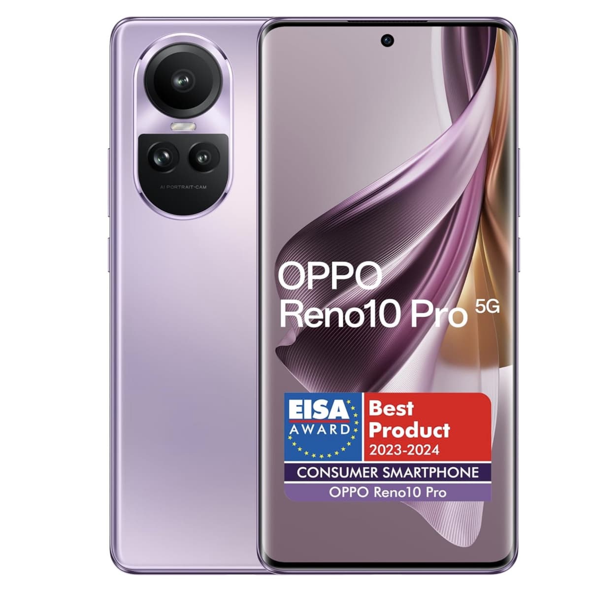 OPPO Reno 10 Pro 5G 17 cm (6.7") Double SIM Android 13 USB Type-C 12 Go 256 Go 4600 mAh Violet (Original Brand New)