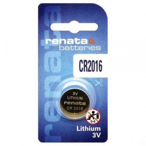 Renata CR2016 3V Coin Battery 10pcs