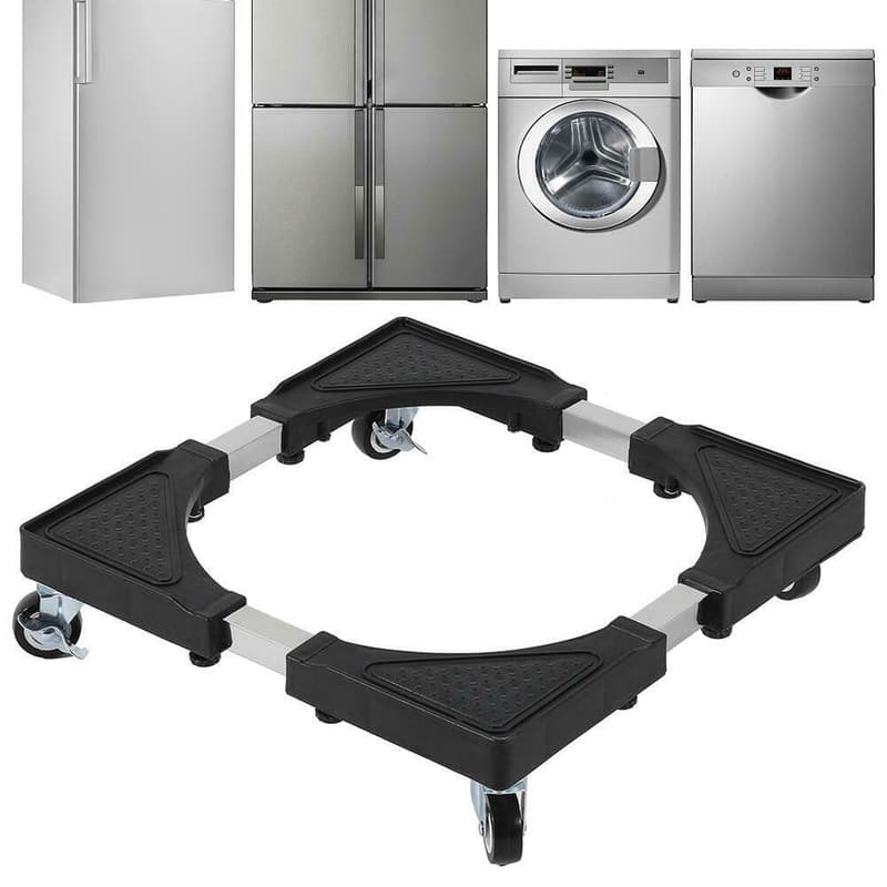 Washing Machine Stand Fridge Stand Multifunctional Adjustable Base movable type Special base for washing machine and refrigerator