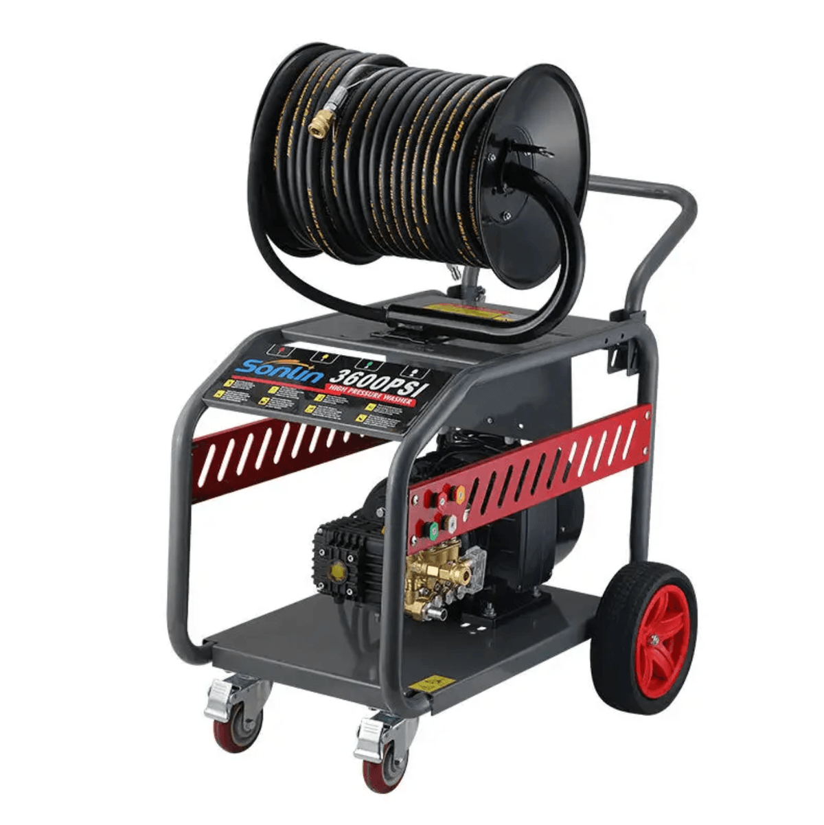 7.5KW 250Bar Commercial Professional Electric High Pressure Washer Car Washing Water Jet Cleaner Machine