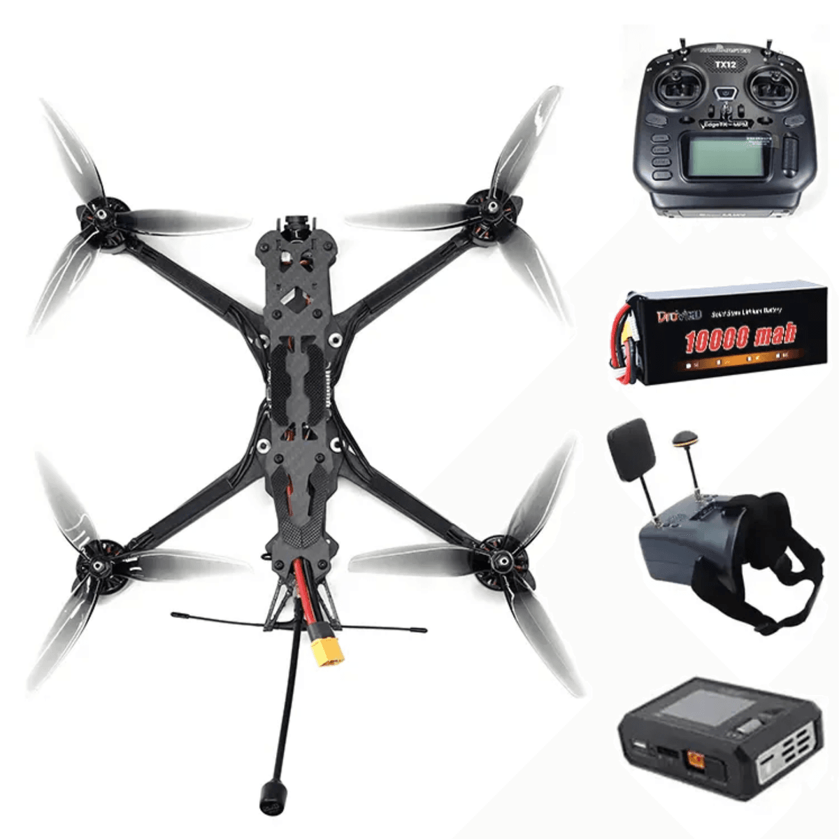 Camera Drone Heavy Payload – High-Speed Long Flight with Night Vision & Remote Control