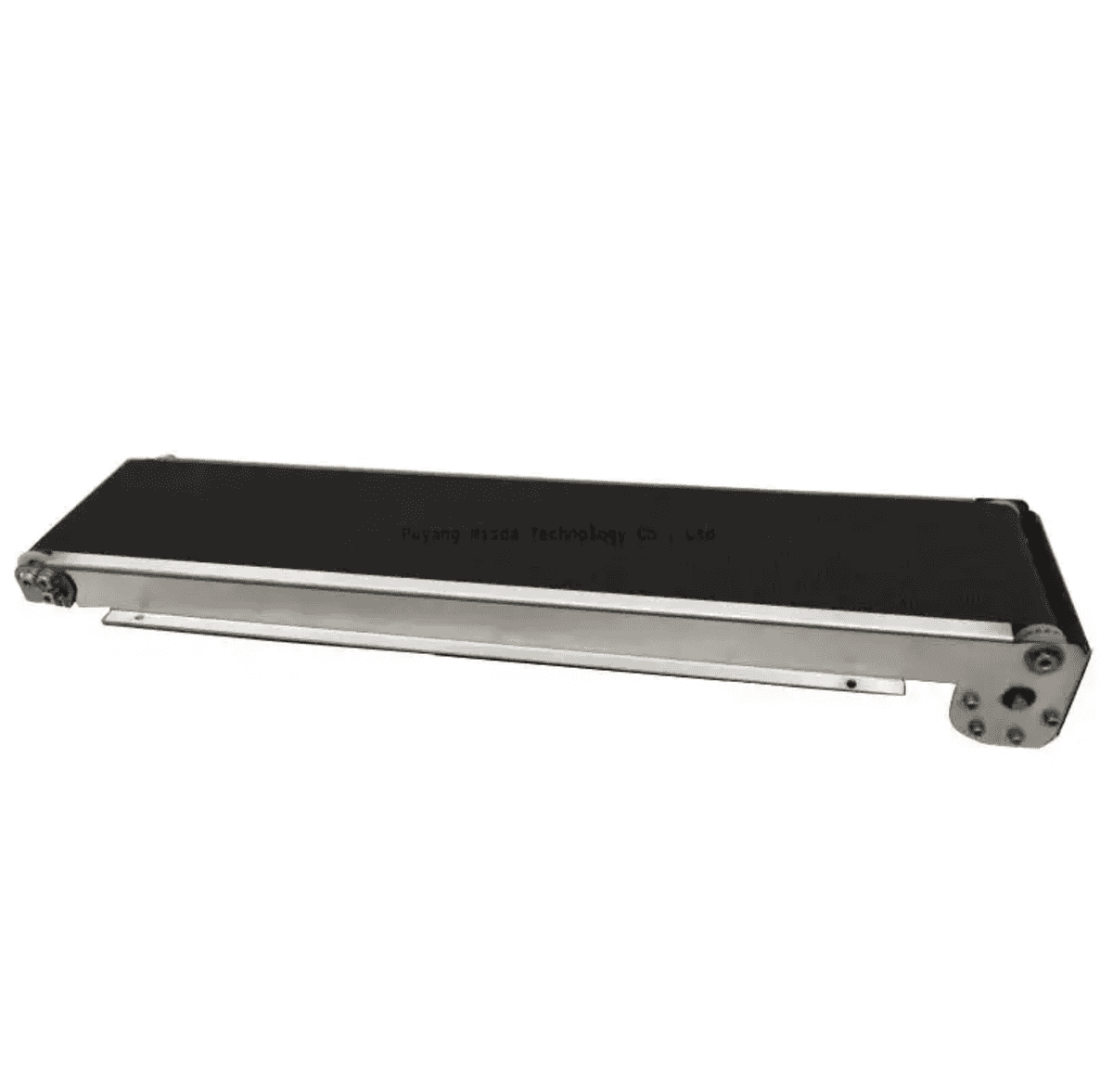 Mini Belt Conveyor for machines Food Packaging โ Stainless Steel PU Conveyor for Vending & Cargo Channels (24V, No Power)