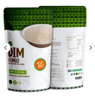 DIM Fonio 1kg Cereal Box