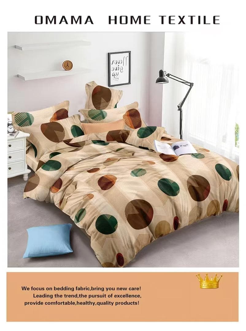 1 Bedsheet With 3 Pillow Cases In All Queen Sizes