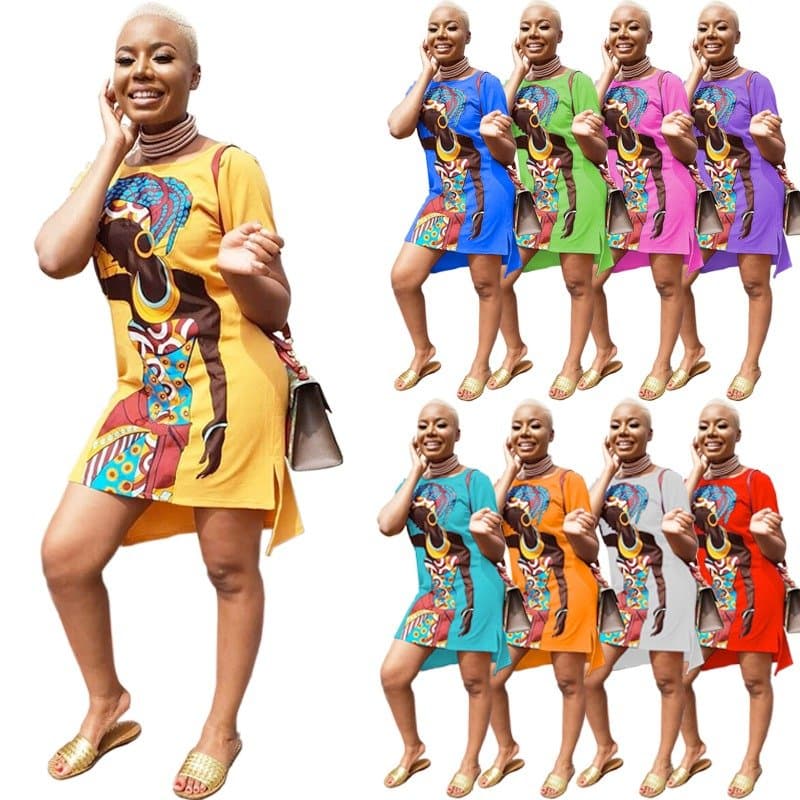 Womens Bodycon Dress Print Party, Casual and Club Dress for Girls