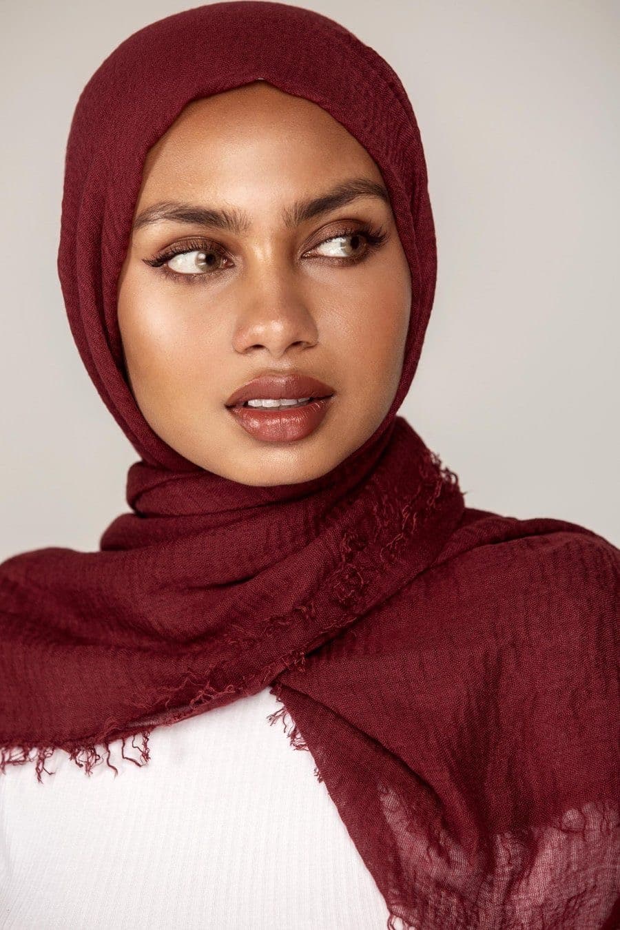 Crinkled veil/hijab