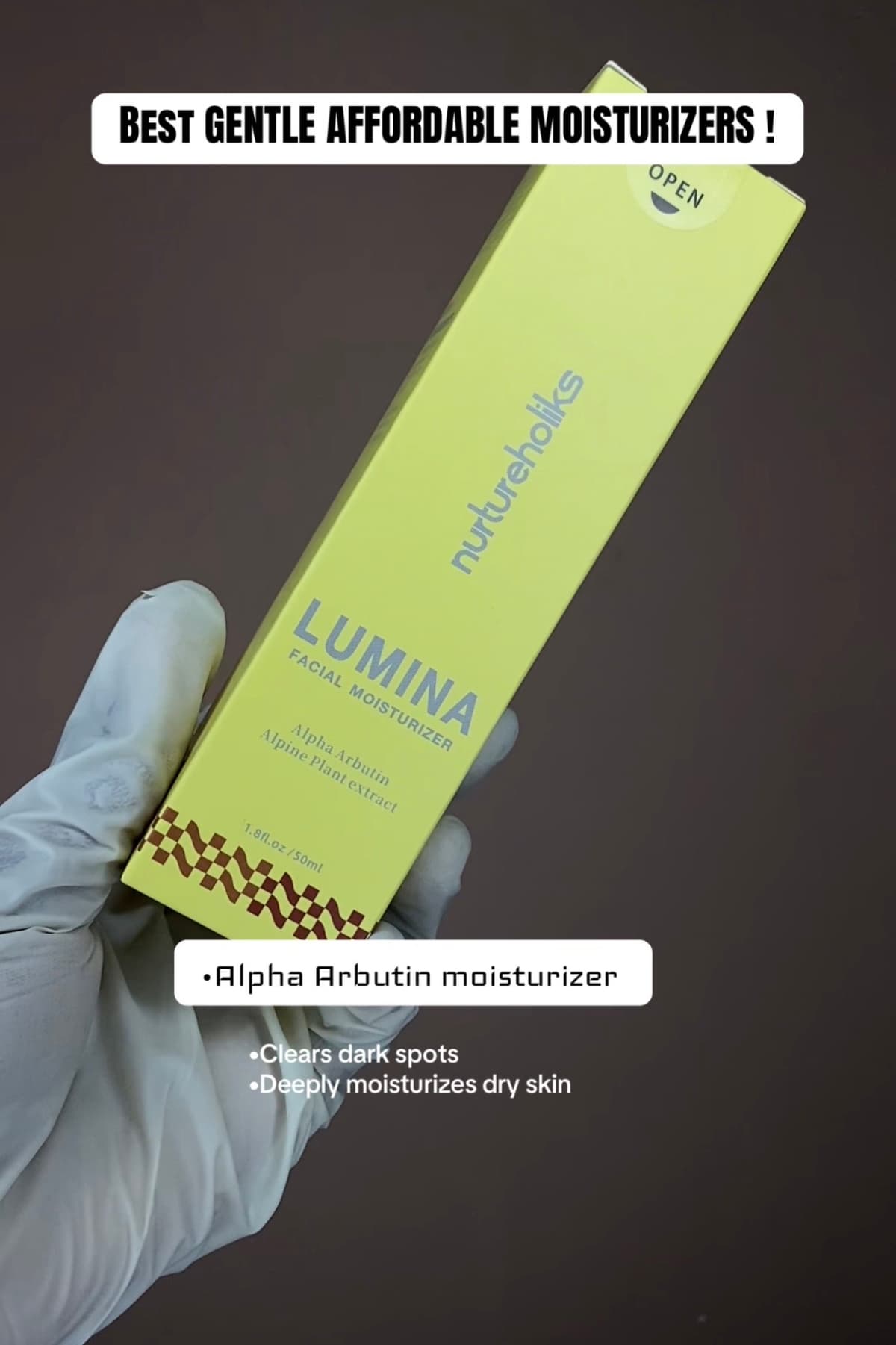 ALPHA ARBUTIN+TUMERIC FACIAL MOISTURIZER