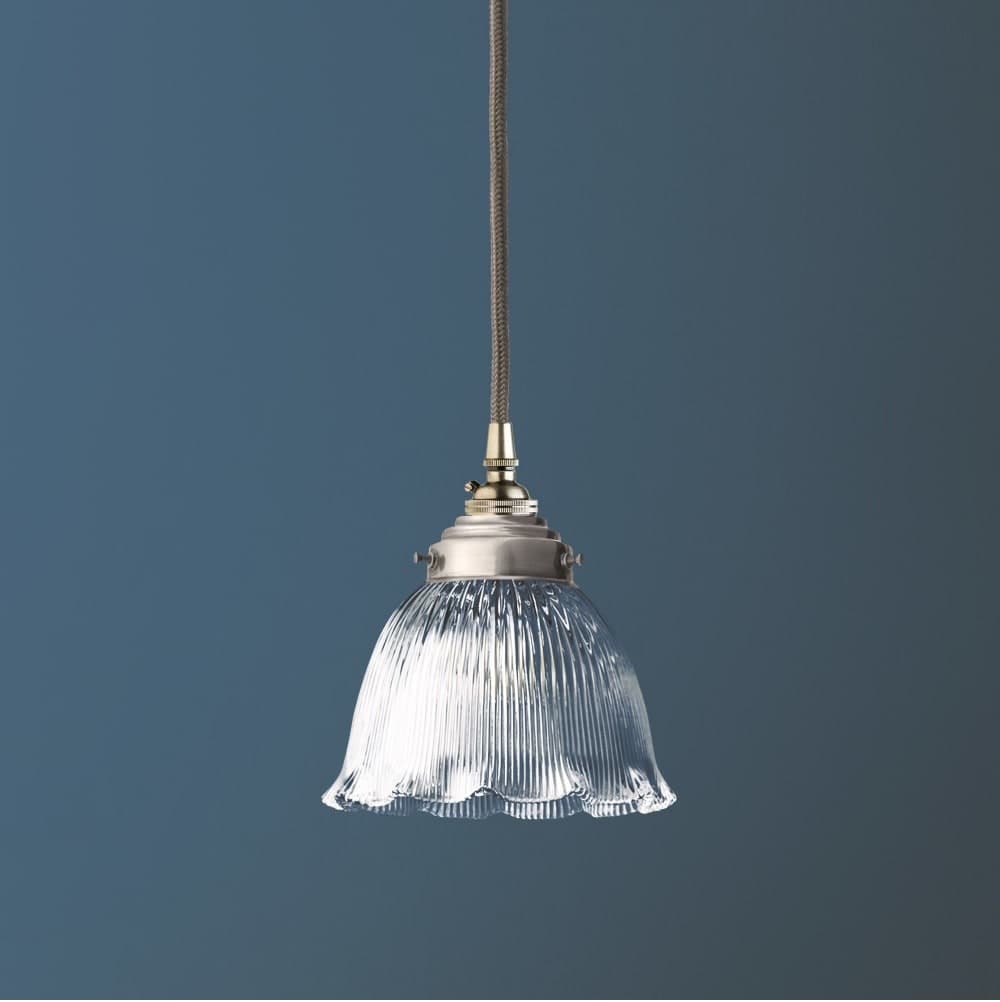 Smaller Belle Pendant Shade in Clear Glass