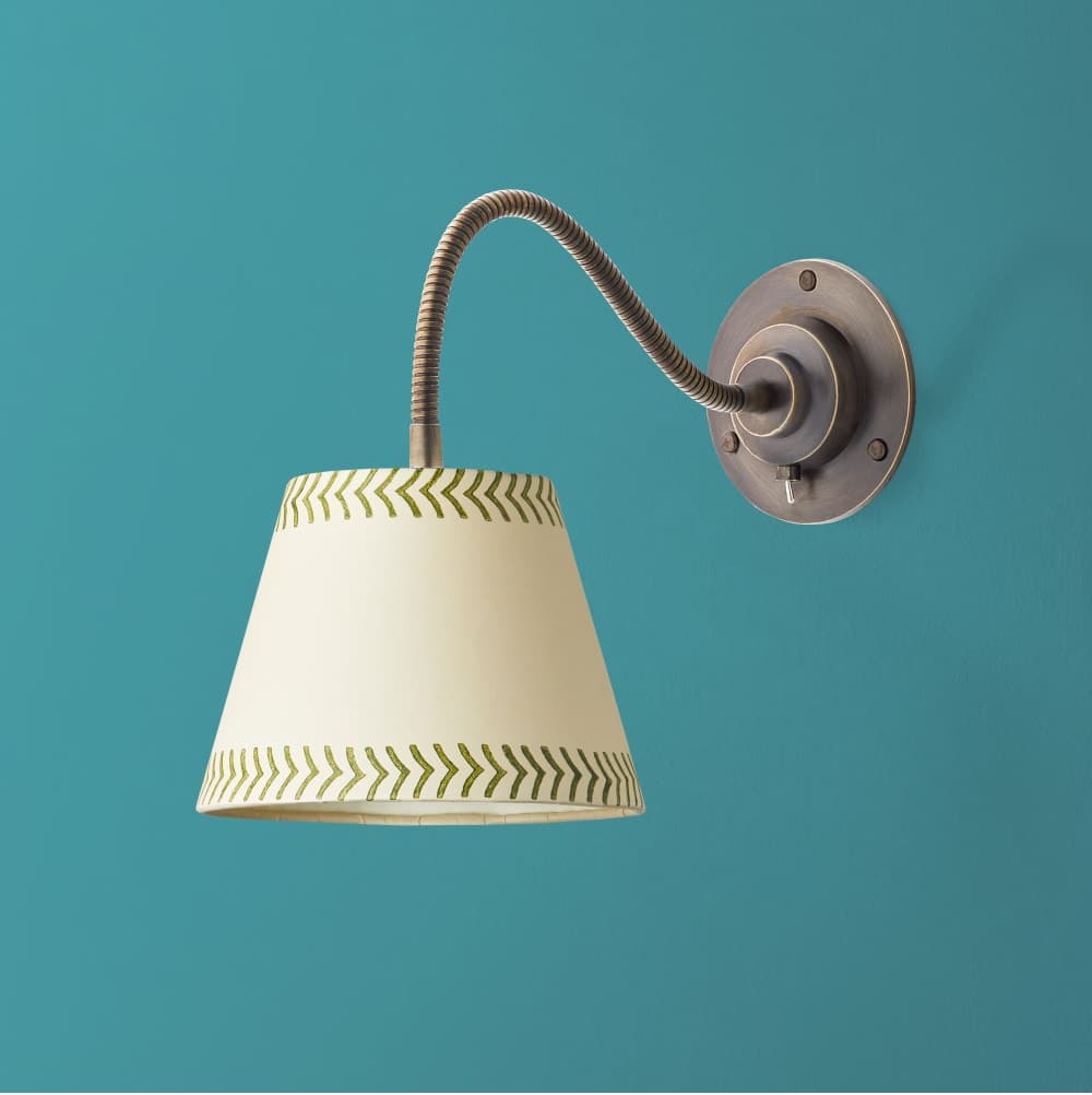 Lissome Wall Fitting in Bronze