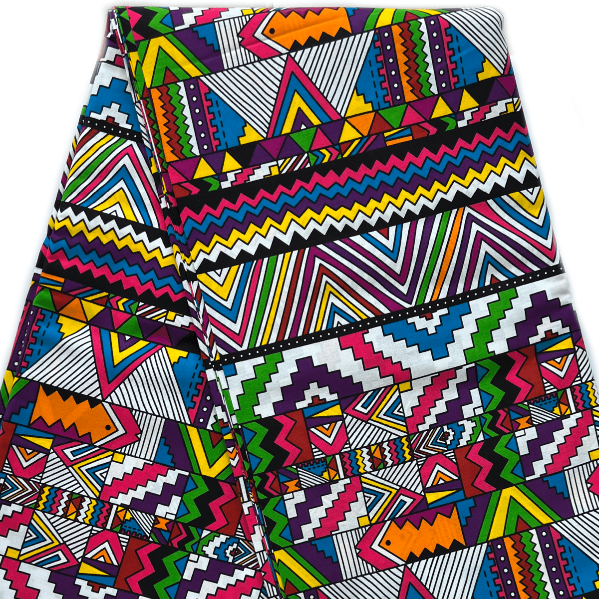 African Fabric Print Ankara 100% Cotton Ethnic Colourful Yards
