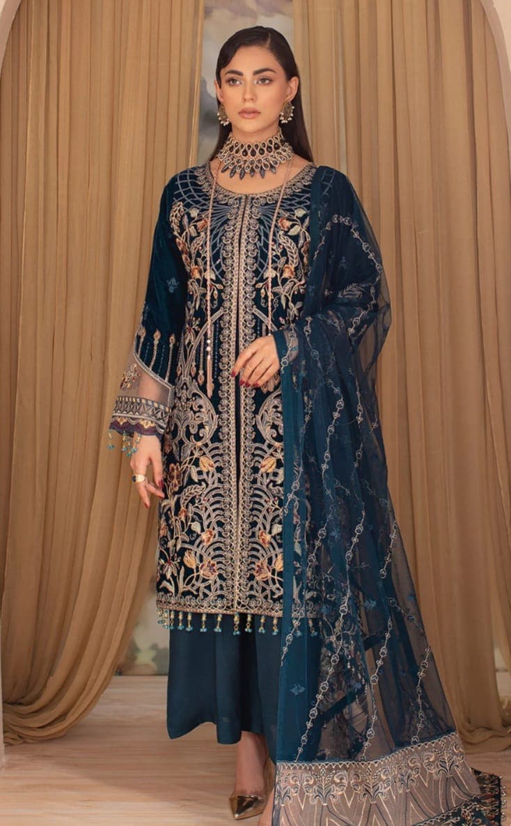 FANCY VELVET DRESS