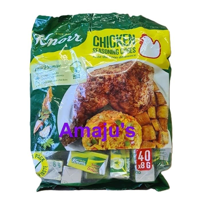 Knorr Chicken Seasoning Cubes Nigerian 2 x 40 Cubes