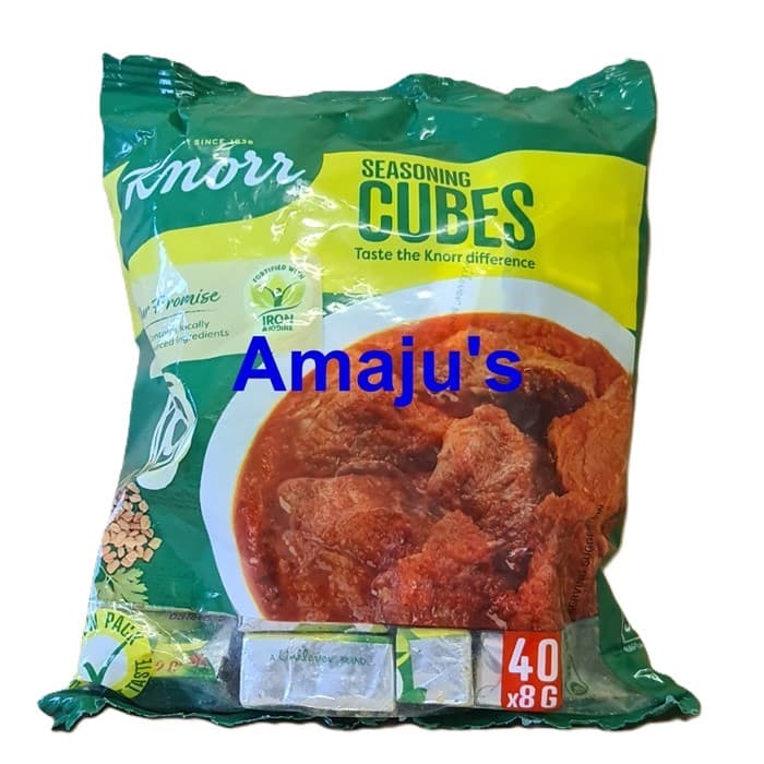 Knorr Beef Seasoning Cubes Nigerian 2 x 40 Cubes