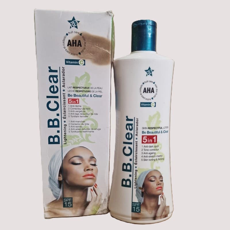 B.B. CLEAR SKIN LIGHTENING PRODUCTS