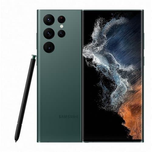Samsung S22 Ultra - 256GB HDD - 12GB RAM - 108MP Rear/40MP Front - Green