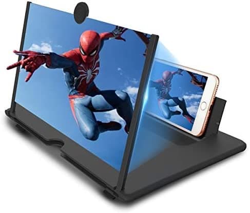 Phone Screen Magnifier Foldable Phone Stand Mobile Phone Screen Magnifier Projector Screen for Movies Videos Gaming
