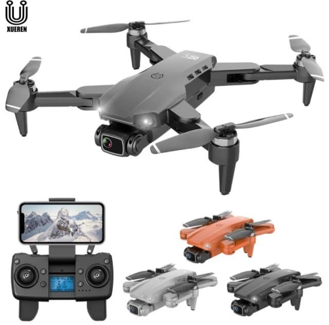 Drone 4K HD Dual Camera GPS 5G WIFI FPV Brushless Foldable Quadcopter 1km 8mins