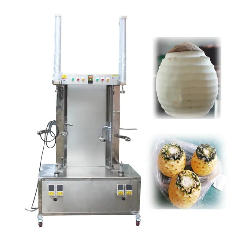 Automatic 304 Stainless Steel fruit pumpkin melon skin peeler pineapple peeling machine
