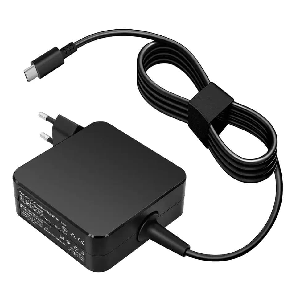 PC Laptop Charger Type C 65W charger is suitable for Lenovo Laptop 20V3.25A type-c pin 5v3a/9v3a/12v3a/18.5v3a 15v3a/