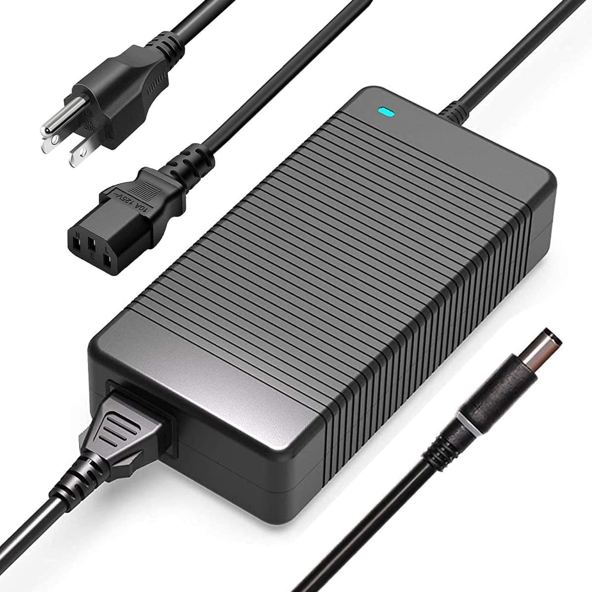 New Replacement 240W 19.5V 12.3A AC Adapter Laptop Charger for Dell Alienware M17X 15 R1 R2 R5 Precision 7510 330-4128 330-3514 J938H 6RTJT Y044M Y047M U896K J211H PA-9E M6400 Laptop Adapter Cord