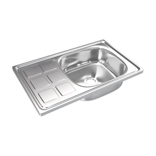 Single bowl kitchen sink- Stainless steel