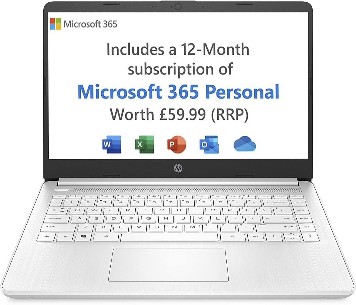 HP Stream Laptop PC 14 inch AMD Athlon 3020e, 4GB, 64GB eMMC