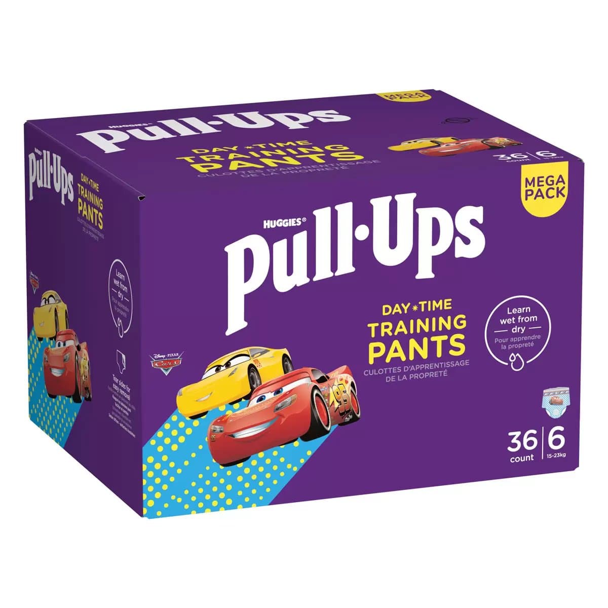 Huggies Pull-Ups Day Time Boy Training Pants Size 6, 36 Pack Costco