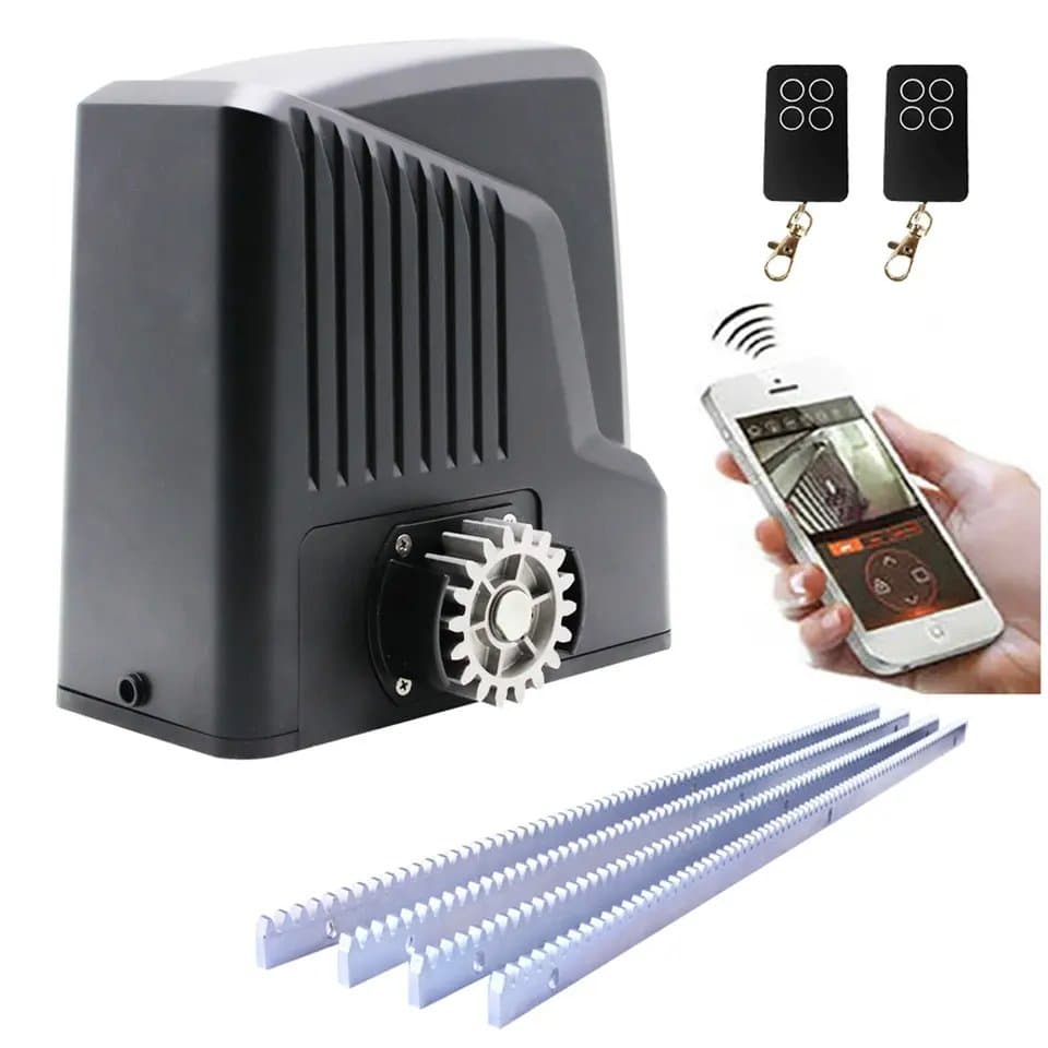 Sliding Gate Motor 1200kg Heavy Duty Battery & Electric Manufacturers Automatic Sliding Gate Opener Solar Compactible