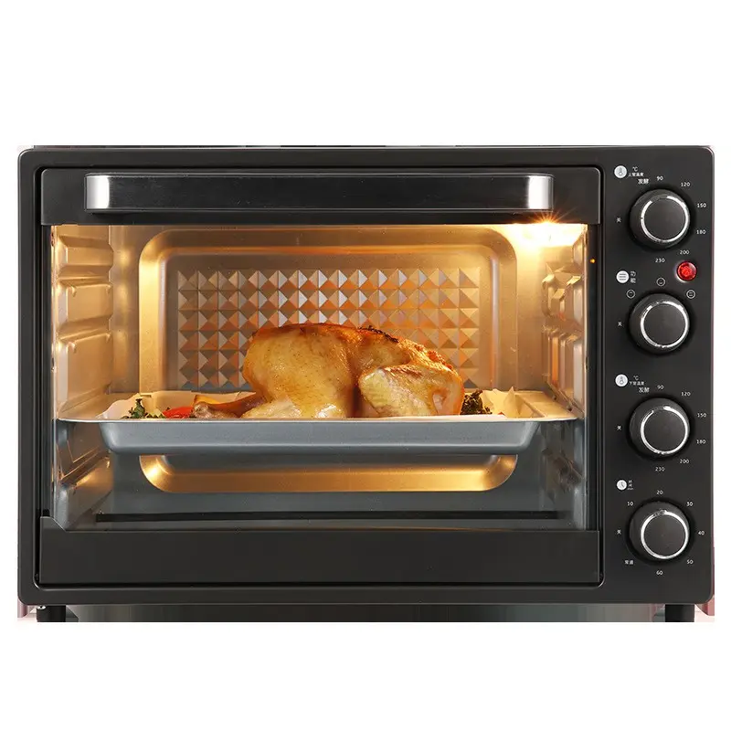 Electric Oven 40L Large Capacity Wholesale Multi-function Toaster Oven Portable Tabletop For Cooking Baking Oven 1650W 60 Min Timer with Auto Shut Off 90-230°